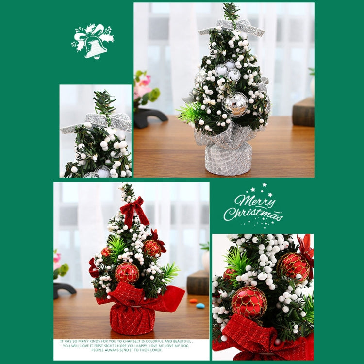 20cm Mini Christmas Decoration Tree Christmas Day Shopping Mall Decorative Props