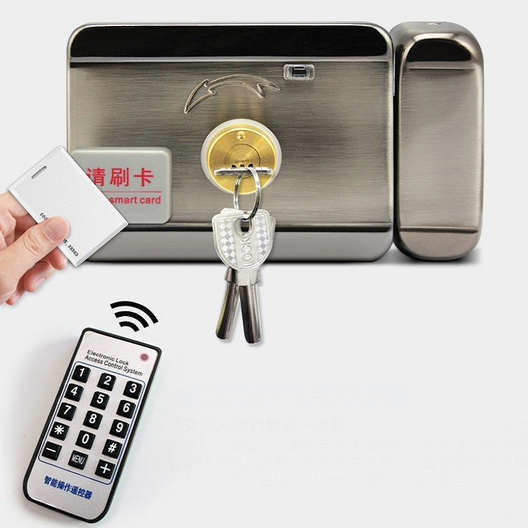 ID Access Control One Piece Induction Motor Lock Single Head ID Swipe Card