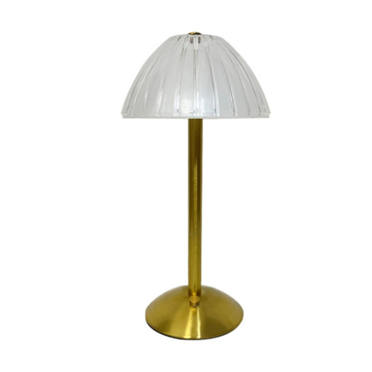 USB Rechargeable Retro Desktop LED Night Light(Metal Table Lamp)