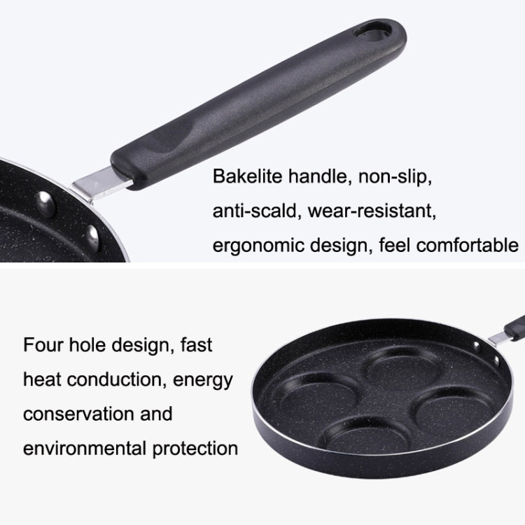 Maifan Stone Fried Egg Nonstick Pan Waffle Maker, Style: General, Diameter: 22cm (Grey)