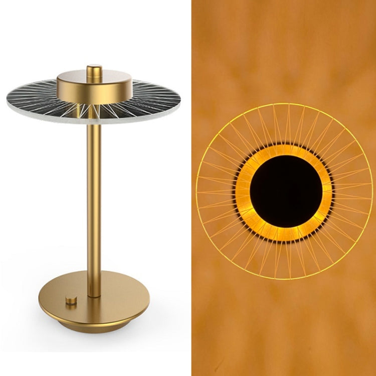 Touch Section Metal LED Table Lamp Bedroom Dining Room Decorative