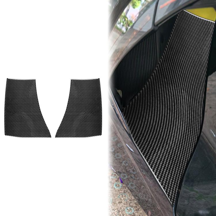 For Chevrolet Corvette C8 2pcs /Set Body Exhaust Port Sticker - Black