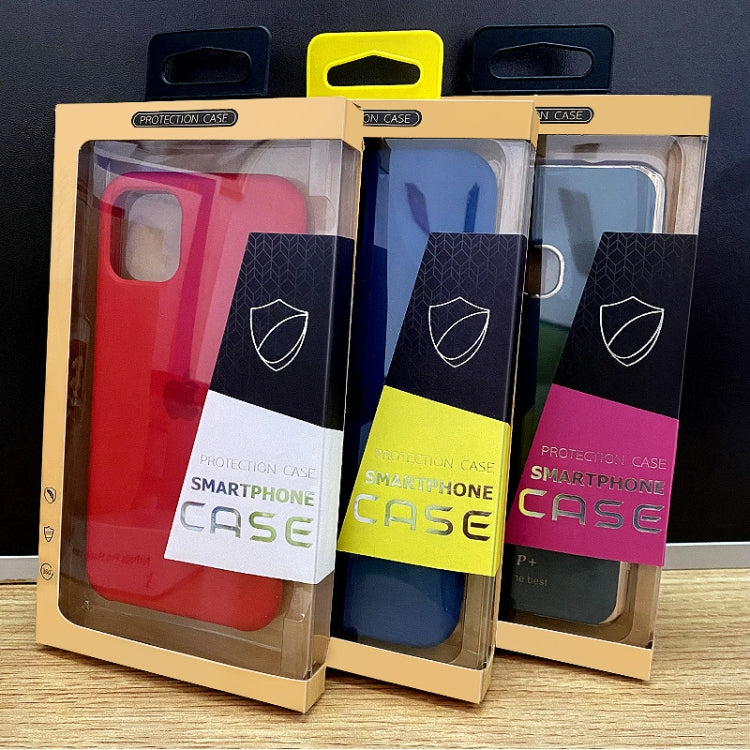 50 PCS Kraft Paper Phone Case Packaging Box  L Inner Tray   6.1-6.7 Inch