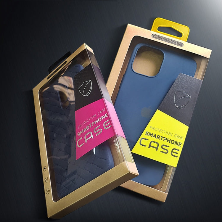 50 PCS Kraft Paper Phone Case Packaging Box  L Inner Tray   6.1-6.7 Inch