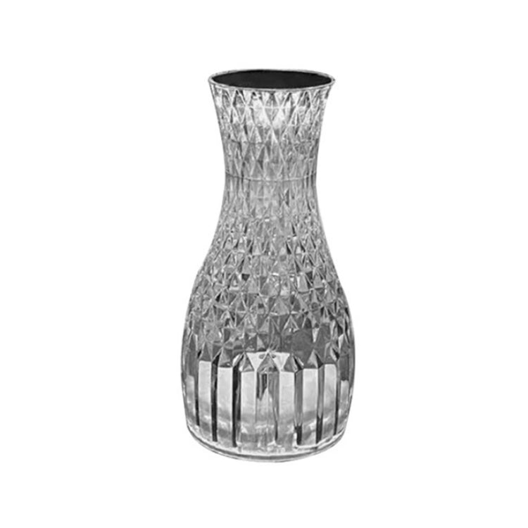 Petal Rose Light Crystal Ambient Touch Table Lamp, Model: 3 Colors USB Plug-in