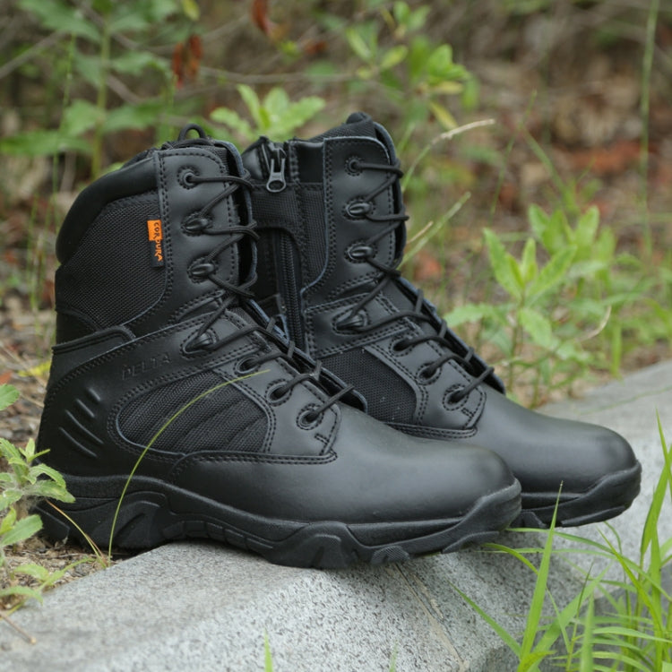 JL-1736 Wear-resistant Anti-collision High-top Training Boots Outdoor Sports Non-slip Hiking Shoes, Size:
