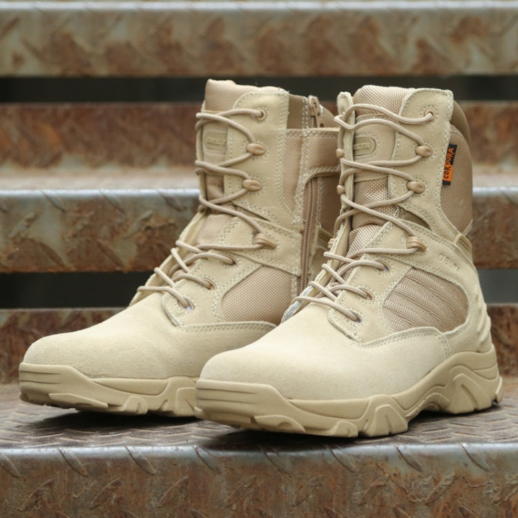 JL-1736 Wear-resistant Anti-collision High-top Training Boots Outdoor Sports Non-slip Hiking Shoes, Size: