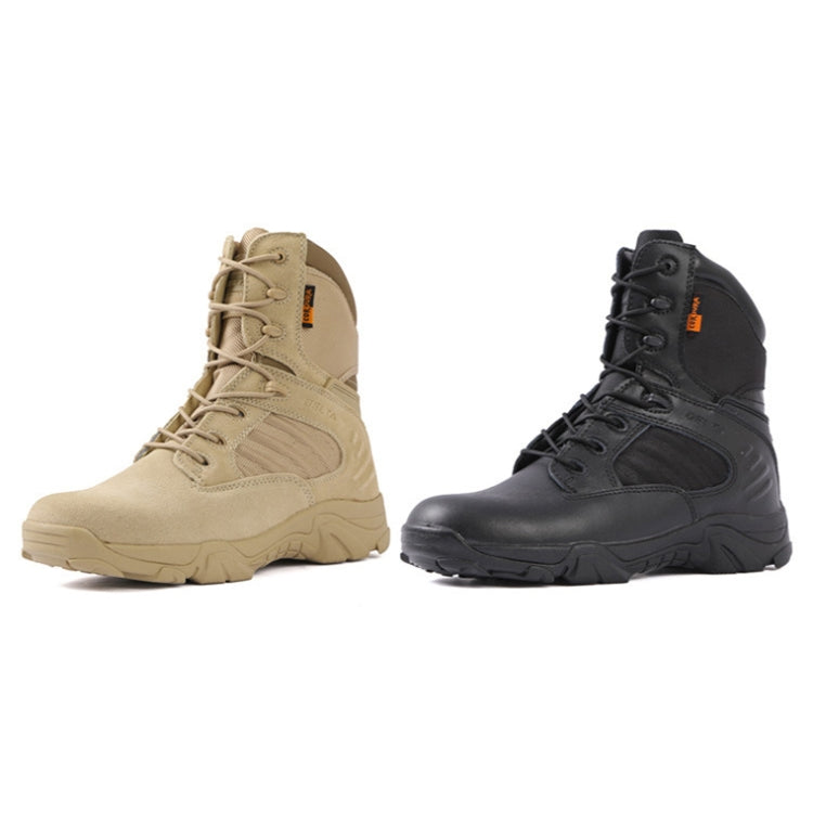JL-1736 Wear-resistant Anti-collision High-top Training Boots Outdoor Sports Non-slip Hiking Shoes, Size:
