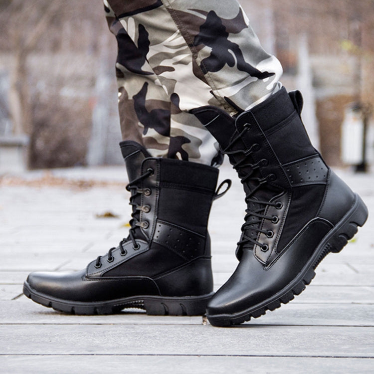 17 Outdoor Sports Wear-resistant Training Boots High-top Hiking Boots, Spec: