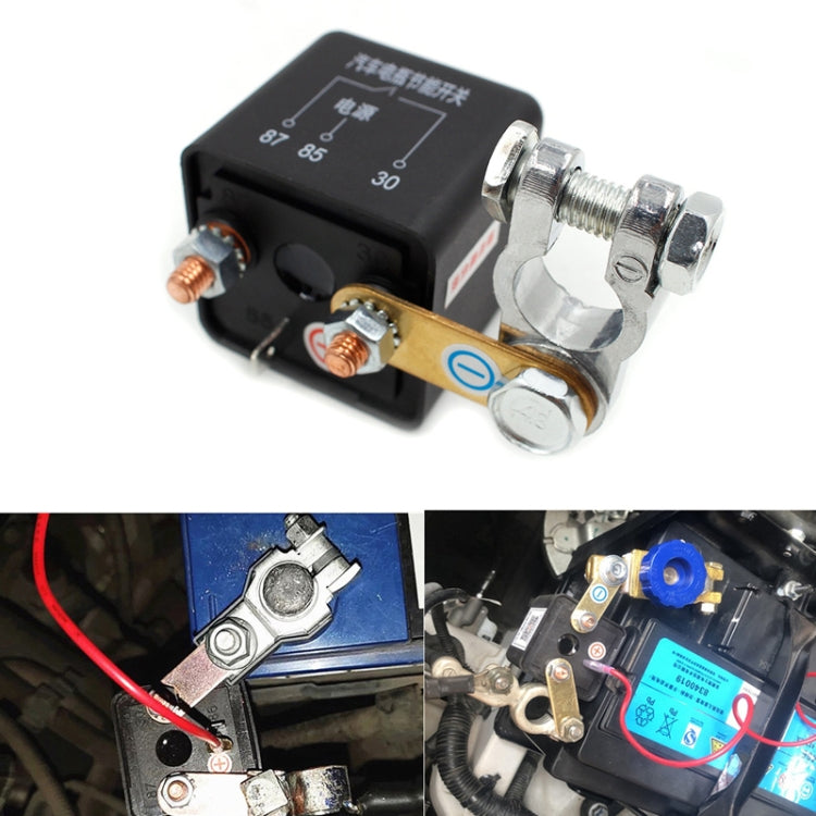 12V 200A Car Battery Remote Control Breaker Wireless Control Switch Start Relay, Style: 2 x Remote Control
