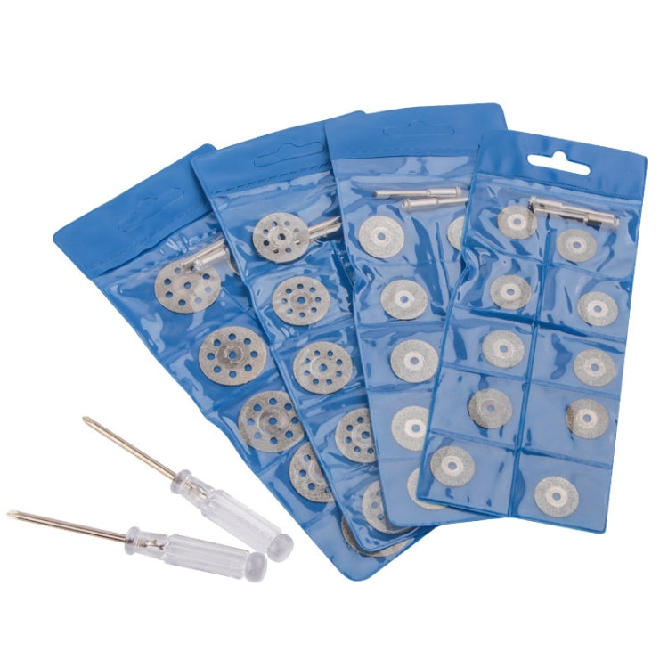 50 PCS / Set SKU03818 Diamond Cutting Blades Electric Grinding Slices