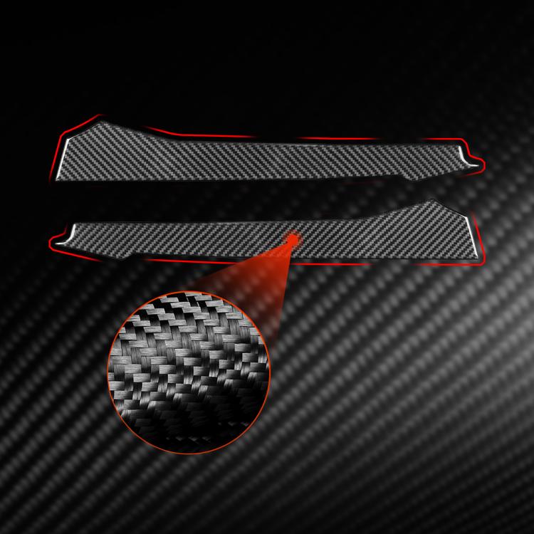 For Chevrolet Corvette C8 2pcs /Set Front Vent Sticker - Black
