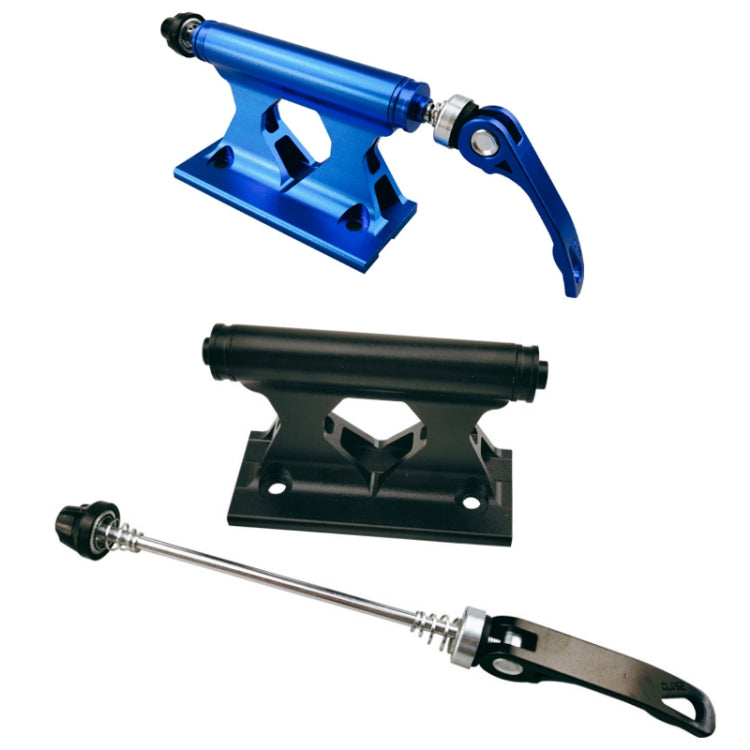 Bicycle Luggage Rack Front Fork Quickly Remove Fixed Clip, Color: RC02 Black