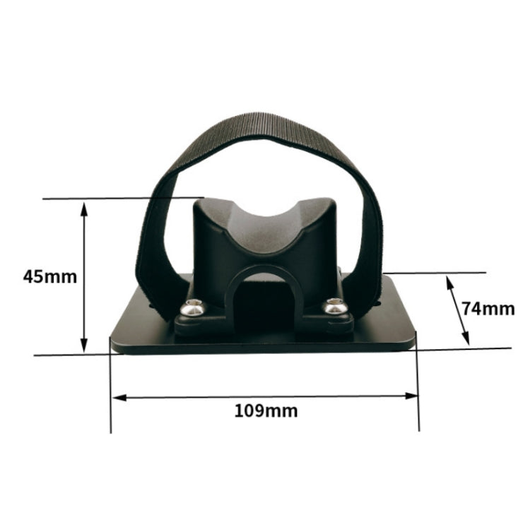 Bicycle Luggage Rack Front Fork Quickly Remove Fixed Clip, Color: RC010 Rear Wheel Fixed Seat