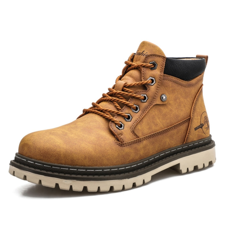SY-5888 Outdoor Work Shoes Casual Lovers Martin Boots Men Shoes, Size:
