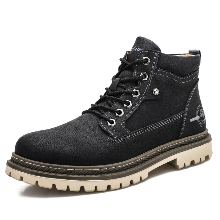 SY-5888 Outdoor Work Shoes Casual Lovers Martin Boots Men Shoes, Size: