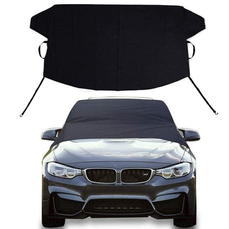 600D Oxford Cloth Car Snow Block Waterproof Windshield Coverings L 220 x 140cm