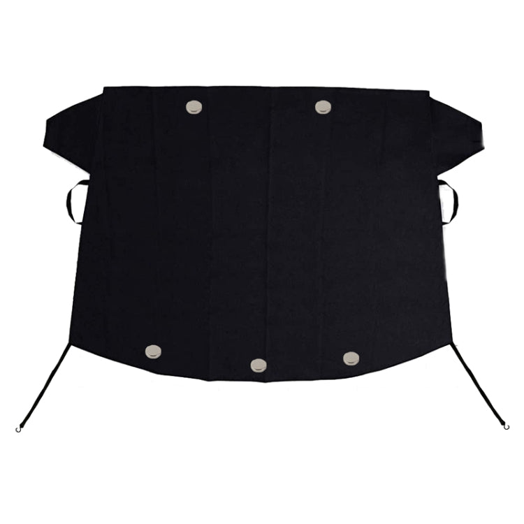 600D Oxford Cloth Car Snow Block Waterproof Windshield Coverings With Magnetic L