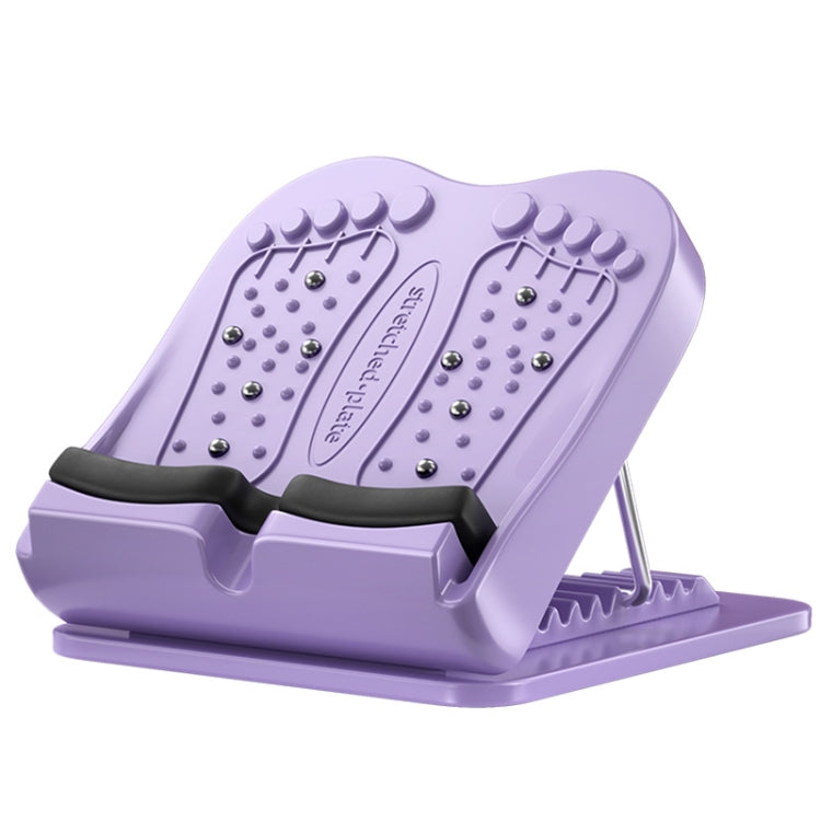 Folding Stretching Board Magnet Massage Inclined Pedal Lilac Purple (Magnet PP)
