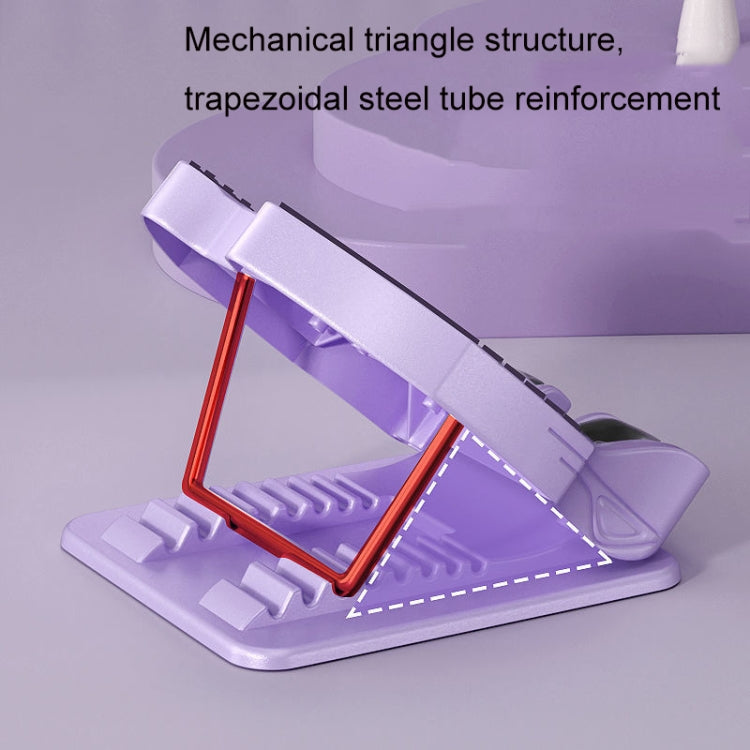 Folding Stretching Board Magnet Massage Inclined Pedal Sakura Pink (Magnet PP)