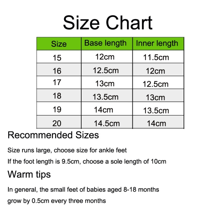 D2678 Autumn Baby Shoes Super Skin Children Sport White Shoees, Size: 15
