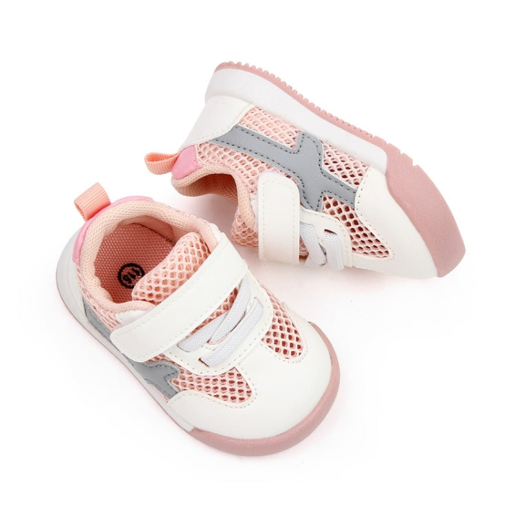 D2678 Autumn Baby Shoes Super Skin Children Sport White Shoees, Size: 16