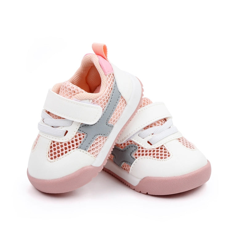 D2678 Autumn Baby Shoes Super Skin Children Sport White Shoees, Size: 18