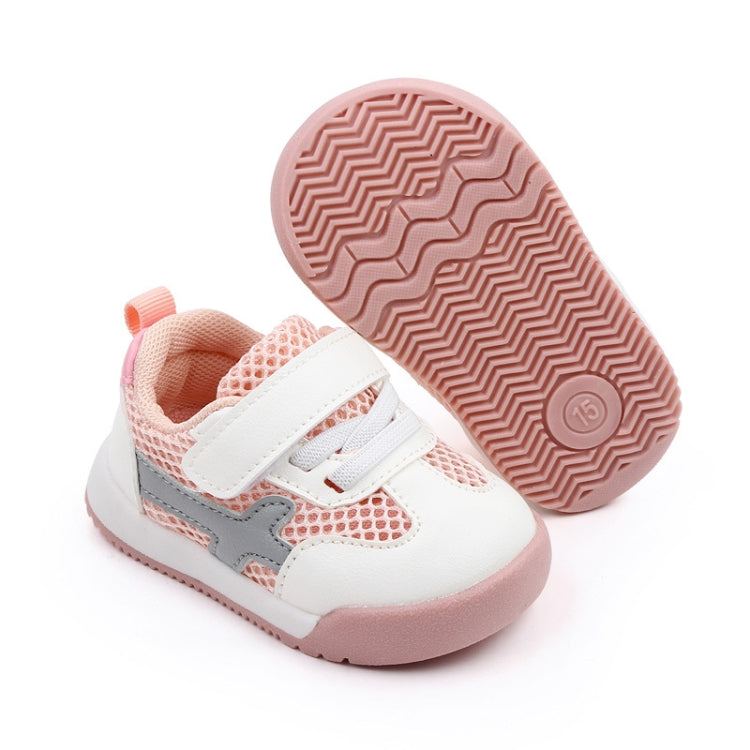 D2678 Autumn Baby Shoes Super Skin Children Sport White Shoees, Size: 19
