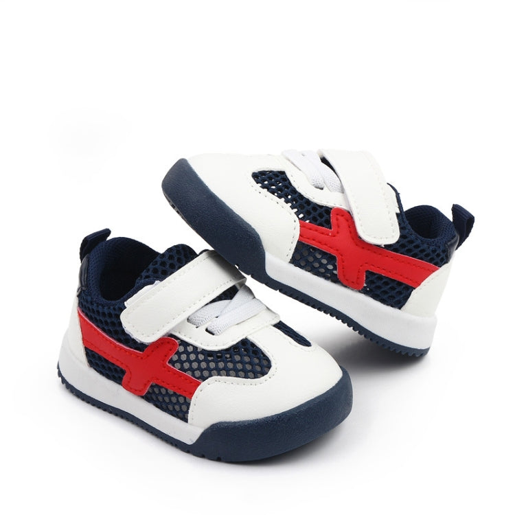 D2678 Autumn Baby Shoes Super Skin Children Sport White Shoees, Size: 19