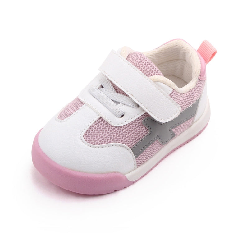 D2678 Autumn Baby Shoes Super Skin Children Sport White Shoees, Size: 20