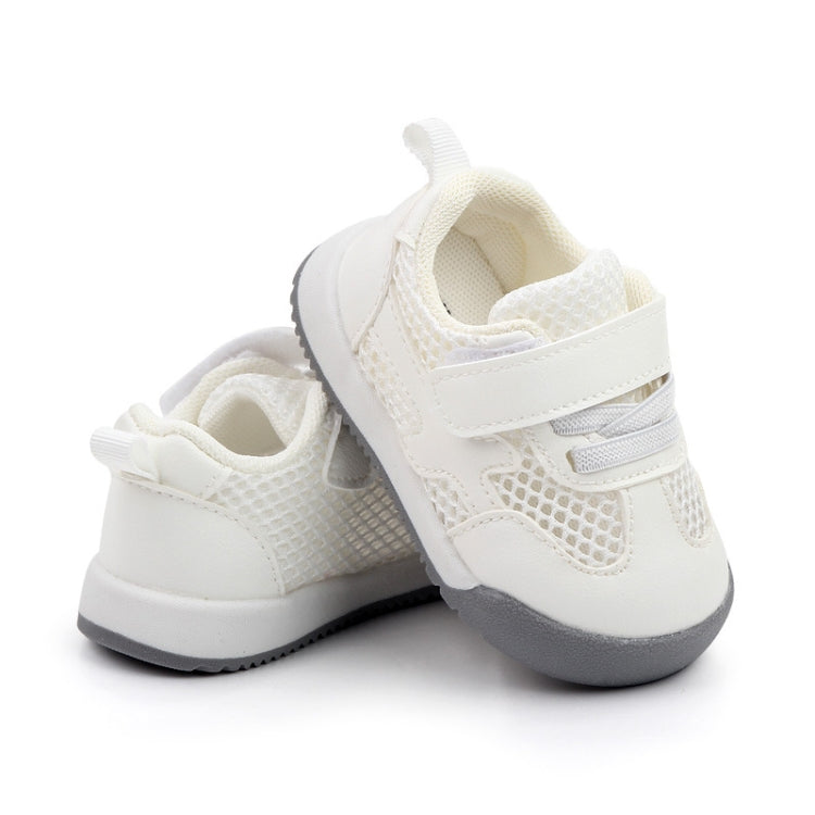 D2678 Autumn Baby Shoes Super Skin Children Sport White Shoees, Size: 20