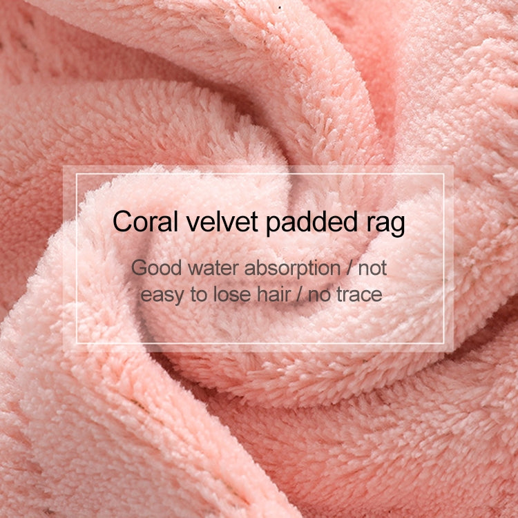 Household Kitchen Towels Absorbent Thicker Double-layer Microfiber Wipe Table Kitchen Towel Cleaning Dish Washing Cloth