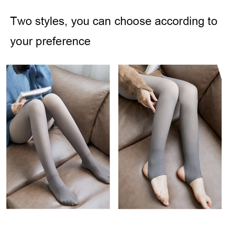 Autumn and Winter Translucent High Elastic Warm Pantyhose, Size:
