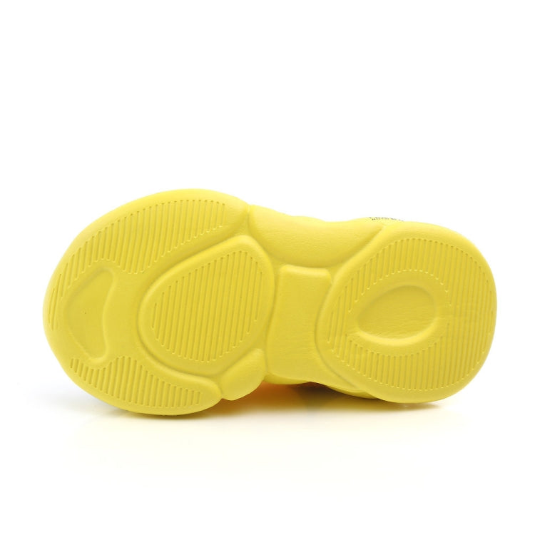 D2232 Breathable Baby Walking Shoes Fly Woven Mesh Children Casual Shoes, Size: 2