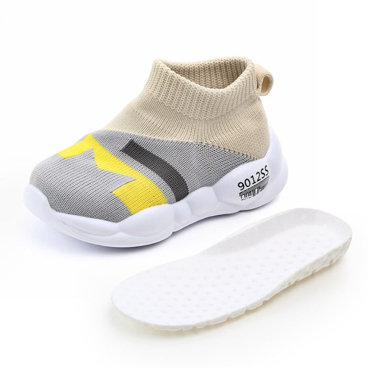 D2232 Breathable Baby Walking Shoes Fly Woven Mesh Children Casual Shoes, Size: 2
