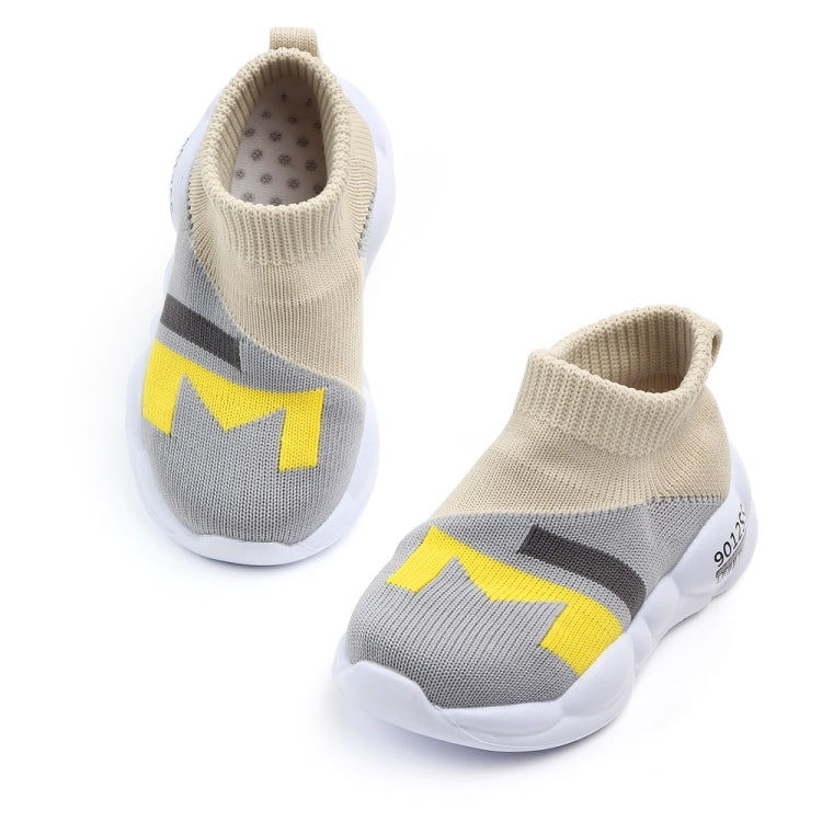 D2232 Breathable Baby Walking Shoes Fly Woven Mesh Children Casual Shoes, Size: 2