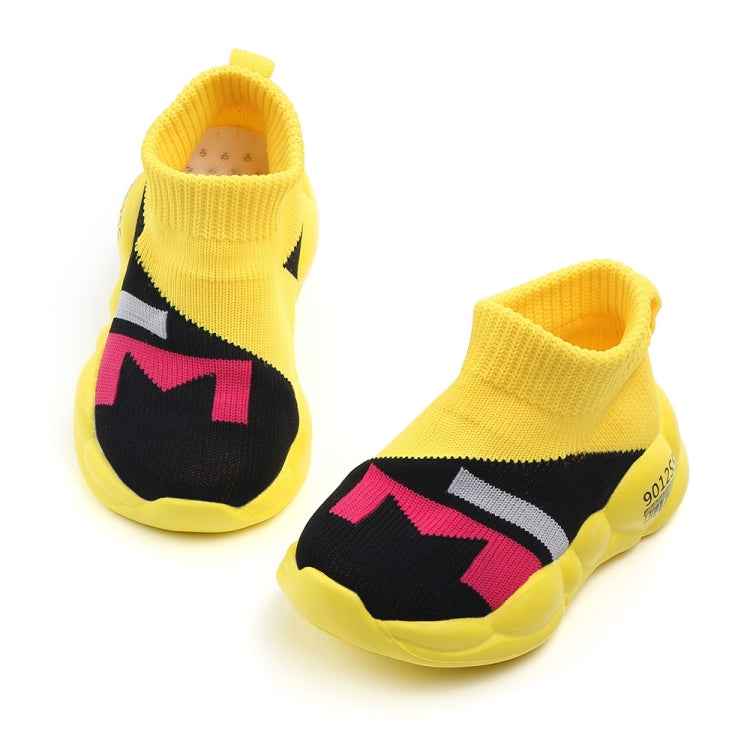 D2232 Breathable Baby Walking Shoes Fly Woven Mesh Children Casual Shoes, Size: 2