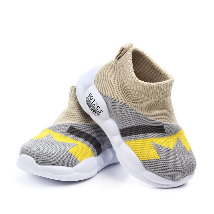 D2232 Breathable Baby Walking Shoes Fly Woven Mesh Children Casual Shoes, Size: 2