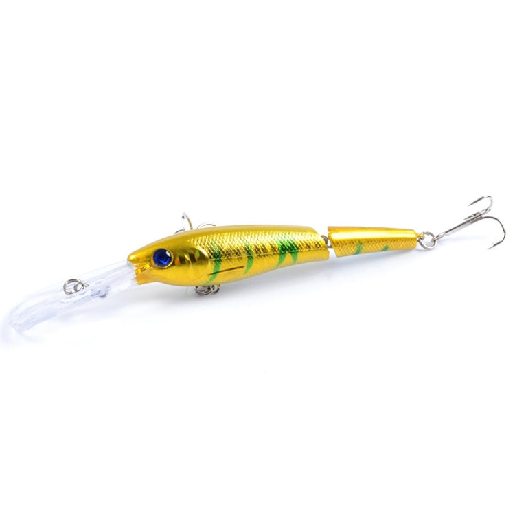 6 PCS M0208 13.3cm/13.4g Lure Bionic Multi-section Mino Fake Lure Plastic Lure