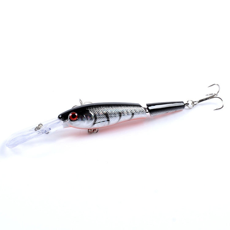 6 PCS M0208 13.3cm/13.4g Lure Bionic Multi-section Mino Fake Lure Plastic Lure