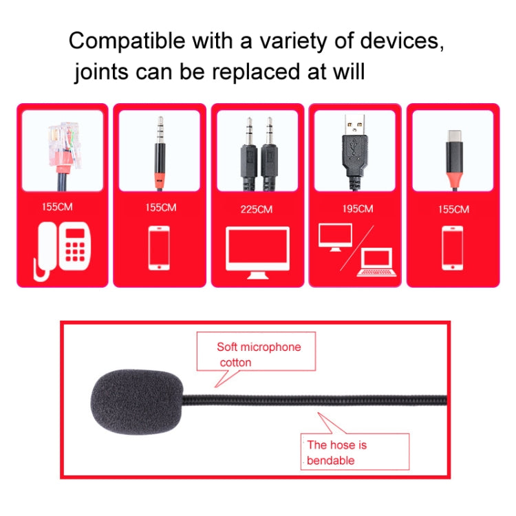 VT200 Single Ear Telephone Headset Operator Headset With Mic,Spec: 3.5mm Single Plug with Tuning