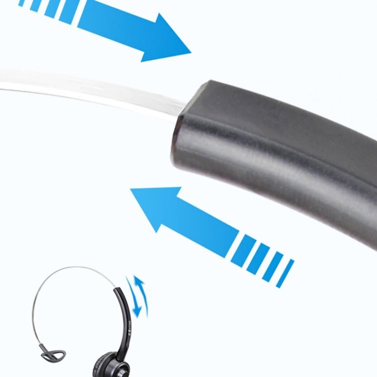 VT200 Single Ear Telephone Headset Operator Headset With Mic,Spec: 3.5mm Single Plug with Tuning