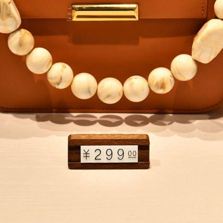 2 PCS Digital Price Display Card Jewelry Digital Price Tag