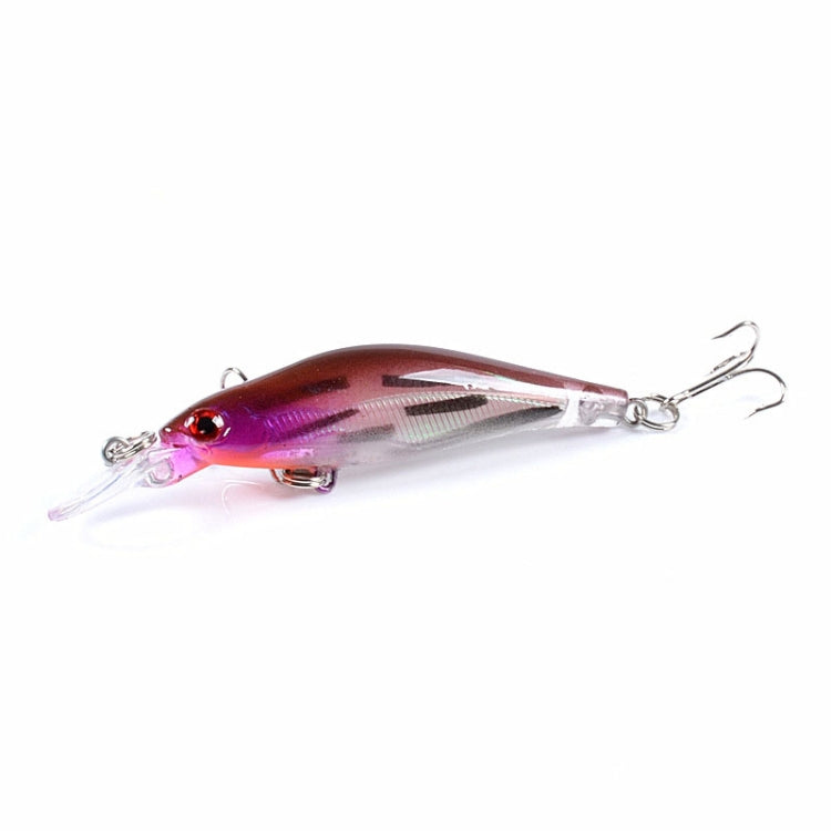 5 PCS M0137 8cm/6.3g Submerged Mino Roadrunner Bait Bionic Plastic Hard Bait