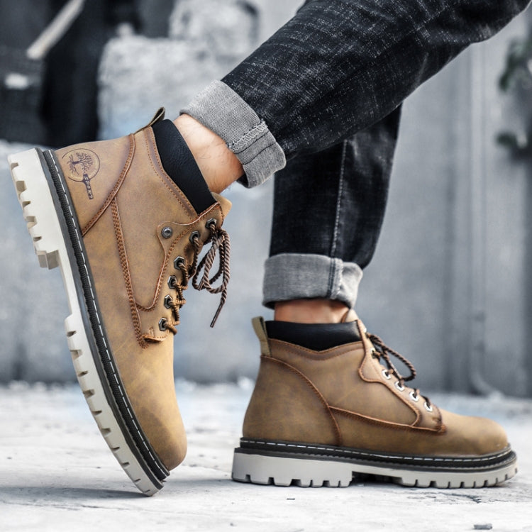 SY-5888M Winter Outdoor Work Shoes Casual Martin Boots, Size: