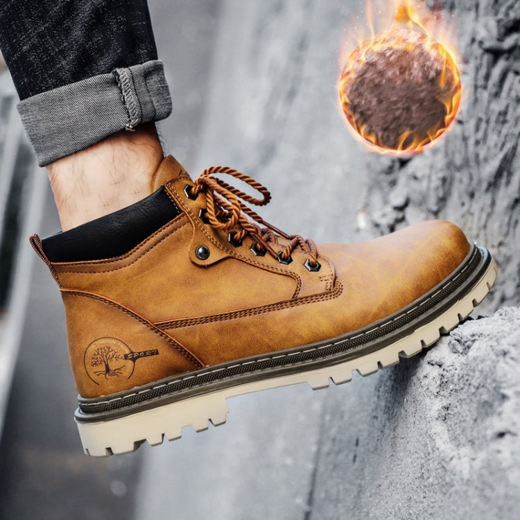 SY-5888M Winter Outdoor Work Shoes Casual Martin Boots, Size:
