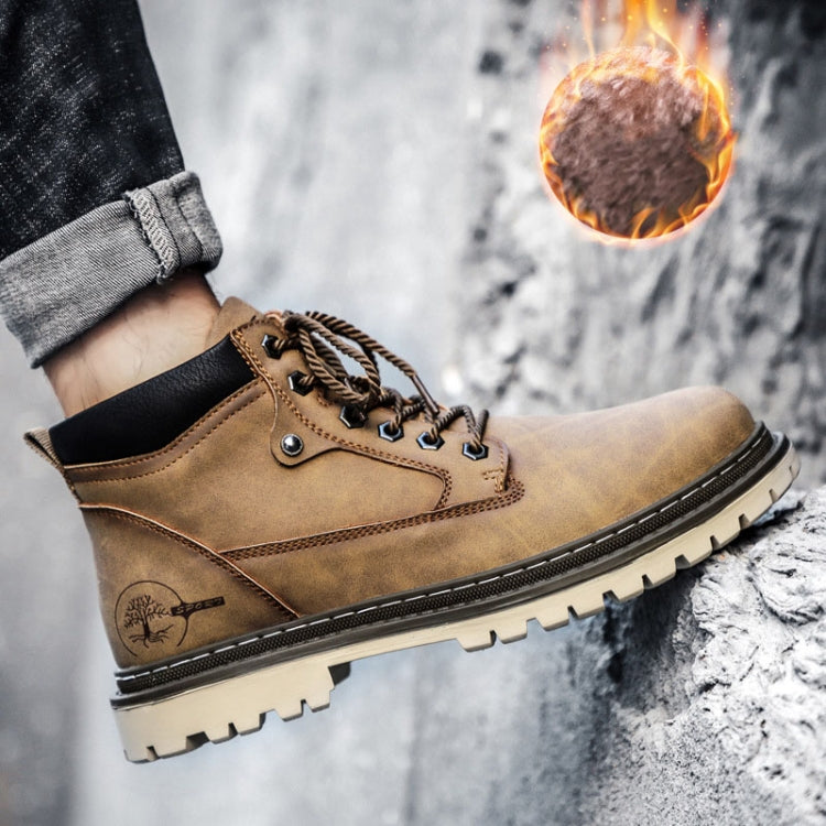 SY-5888M Winter Outdoor Work Shoes Casual Martin Boots, Size: