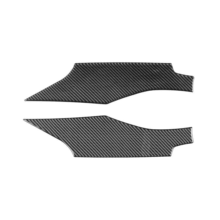For Chevrolet Corvette C8 2pcs /Set Door Panel Decorative Sticker - Black