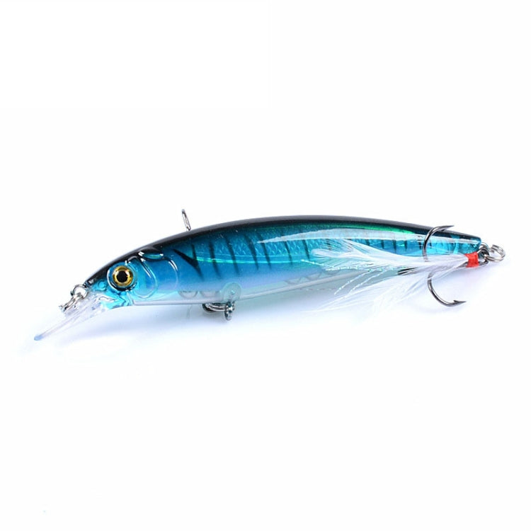 5 PCS M0195 11cm/13.4g Lures Casting Feather Hook Mino Hard Baits Bionic Bait