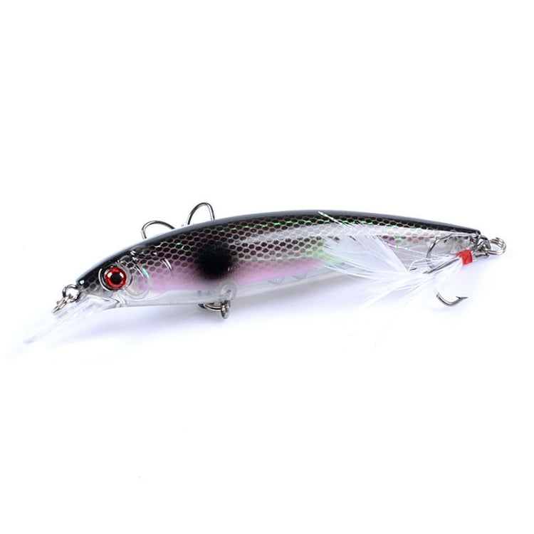 5 PCS M0195 11cm/13.4g Lures Casting Feather Hook Mino Hard Baits Bionic Bait